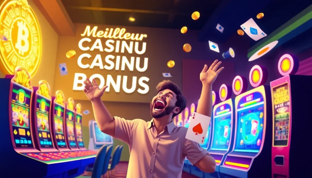 Gagnez avec le meilleur casino bonus crypto en jouant dans un environnement numérique captivant.