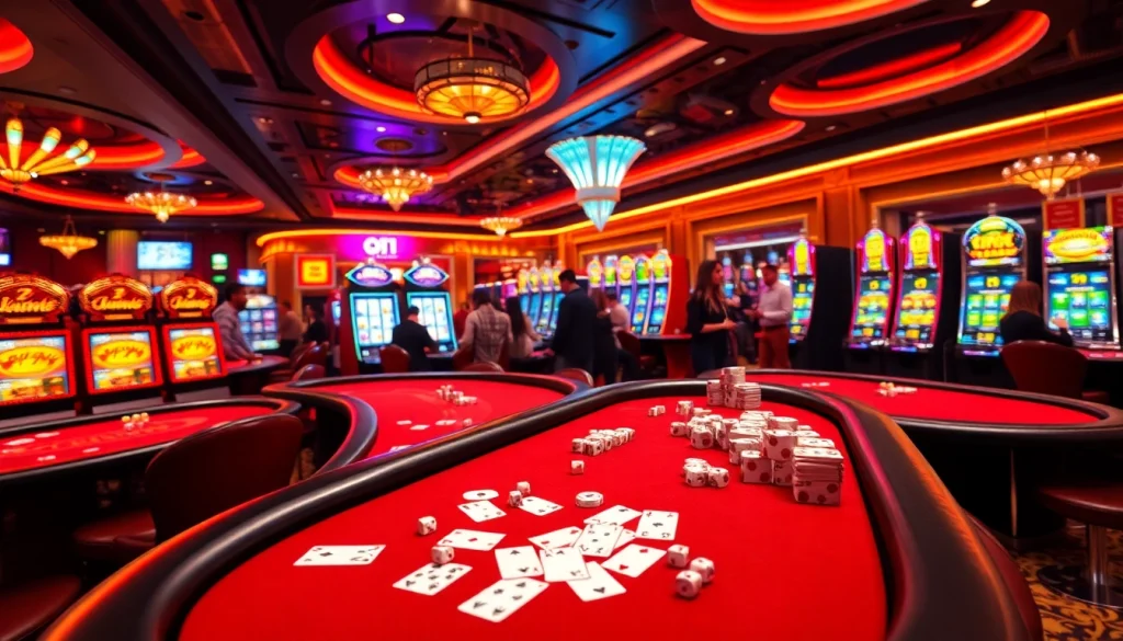 Jouez aux jeux passionnants du casino en ligne belgique dans un environnement vibrant.