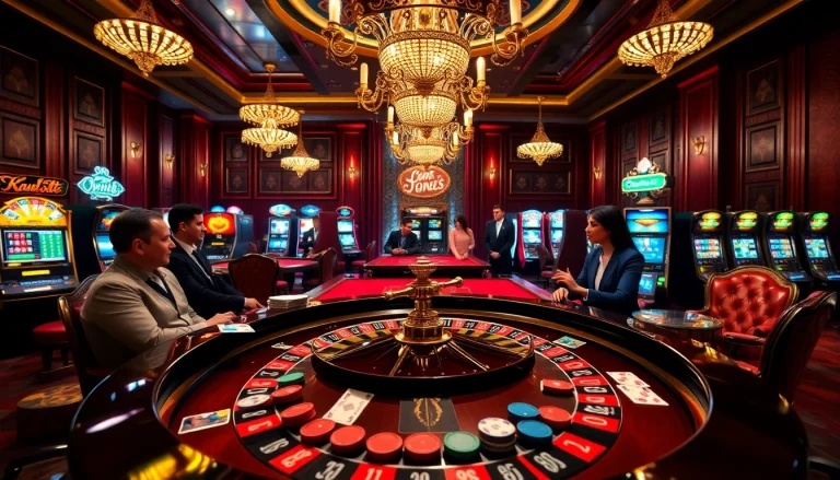 High-stakes roulette action at https://f8bet.ventures/ with vibrant casino ambiance and playing chips.