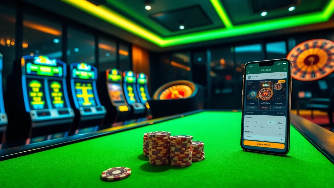 Experience the thrill of winning at 28bet's diverse gaming tables in a luxurious casino setting.