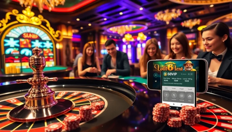 Experience thrilling gaming at 68VIP - exciting casino action and the latest betting innovations.